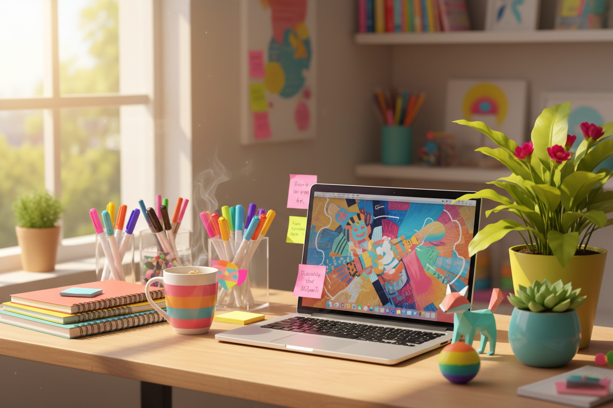 un peu plus joyeux pas aussi sobre 